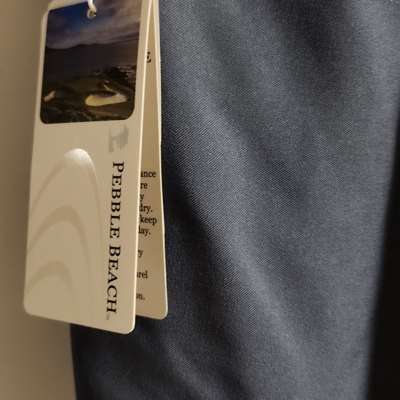 NWT- Pebble Beach Golf Capri Performance Pants Size 12. 👖 Blue - Picture 7 of 13